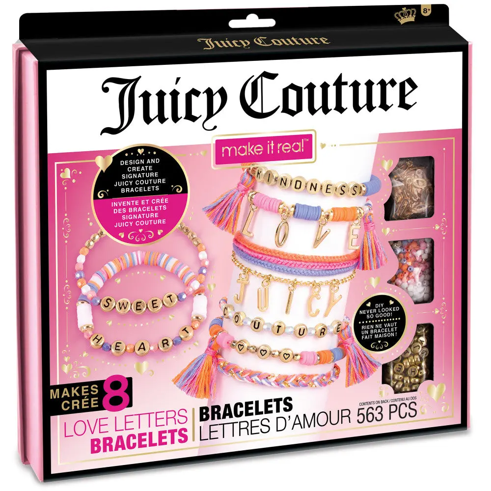 Juicy Couture Love Letters Diy Bracelet Kit - Create Personalized Jewelry 1