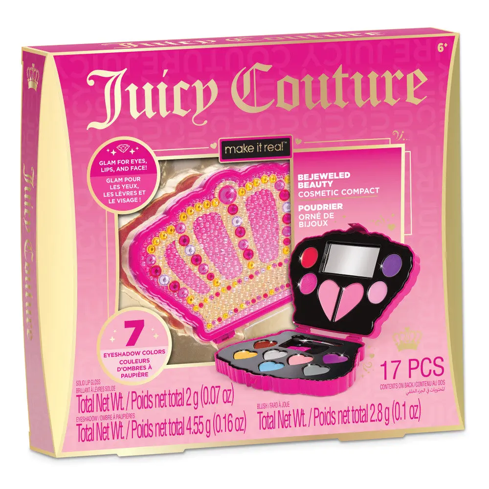Juicy Couture Bejeweled Beauty Cosmetic Compact Kit For Kids 1