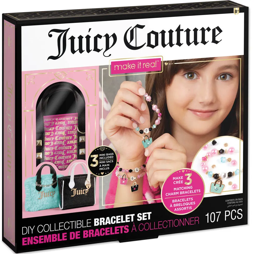 Juicy Couture Mini Handbag Bracelet Wardrobe - Diy Charm Set 1