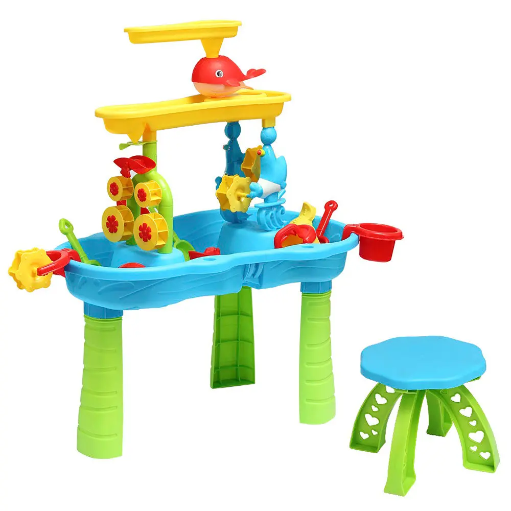 Trimate - Toddler Sensory Sand And Water Table - 3-Tier Playset 1