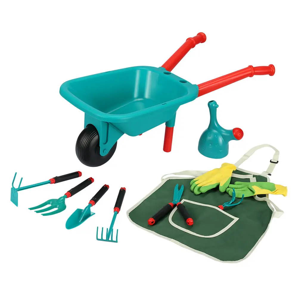 Trimate 9-Piece Kids Gardening Set - Indoor & Outdoor Toddler Tools 1