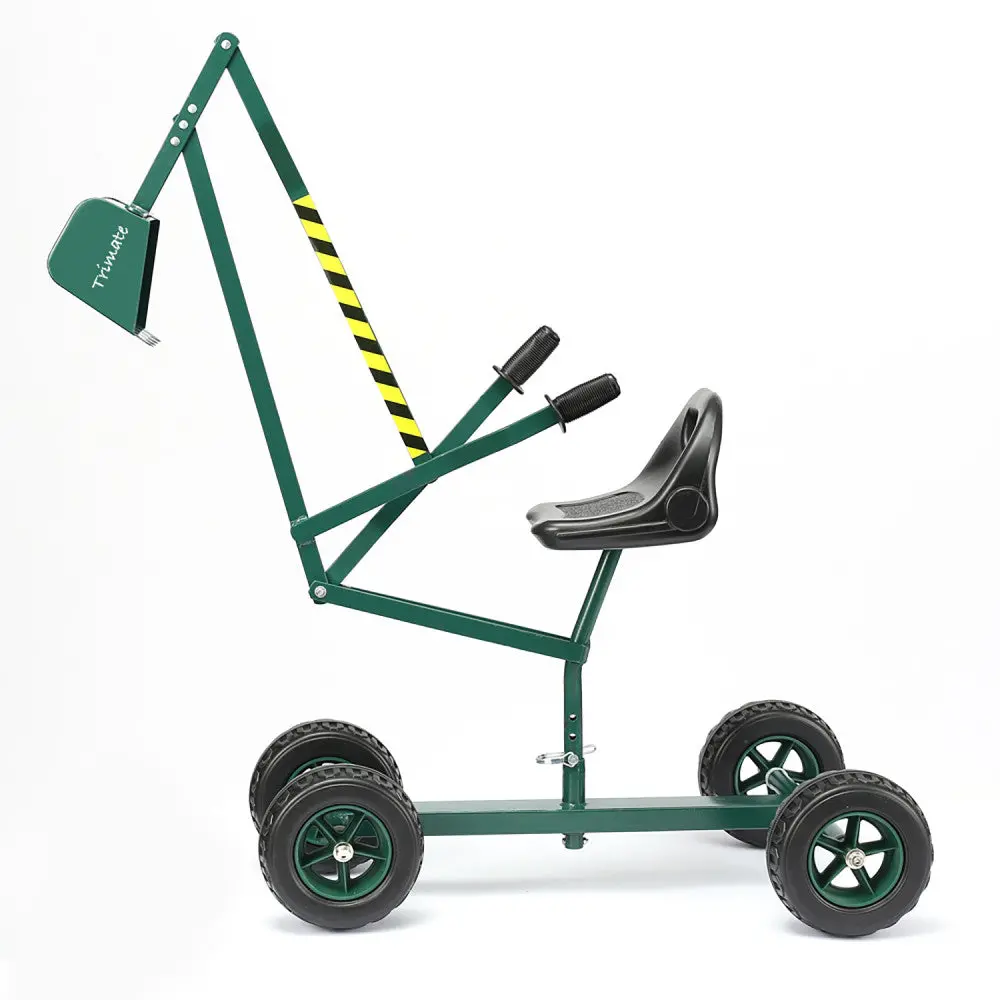 Trimate - Sandbox Ride-On Excavator - Hunter Green 1