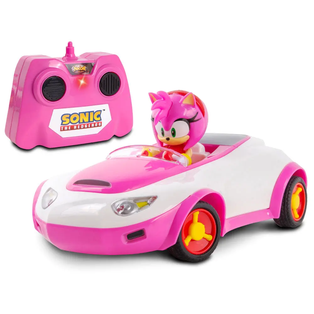 Nkok Team Sonic Racing Rc - Amy Rose - Pink 1:28 Scale Vehicle 1