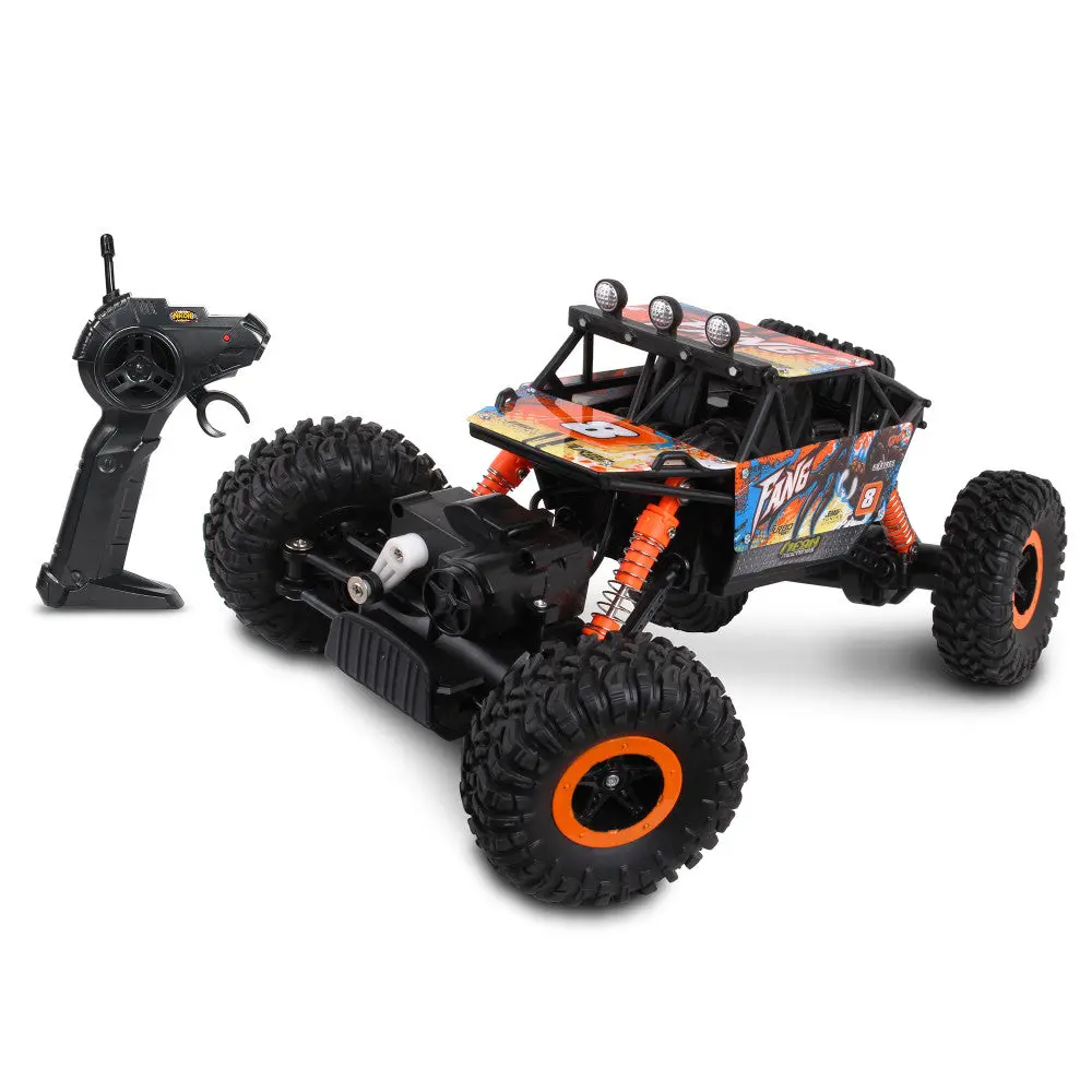 Nkok Mean Machines Rc Rock Crawler Fang - 1:16 Scale Radio Control With Led Lights 1