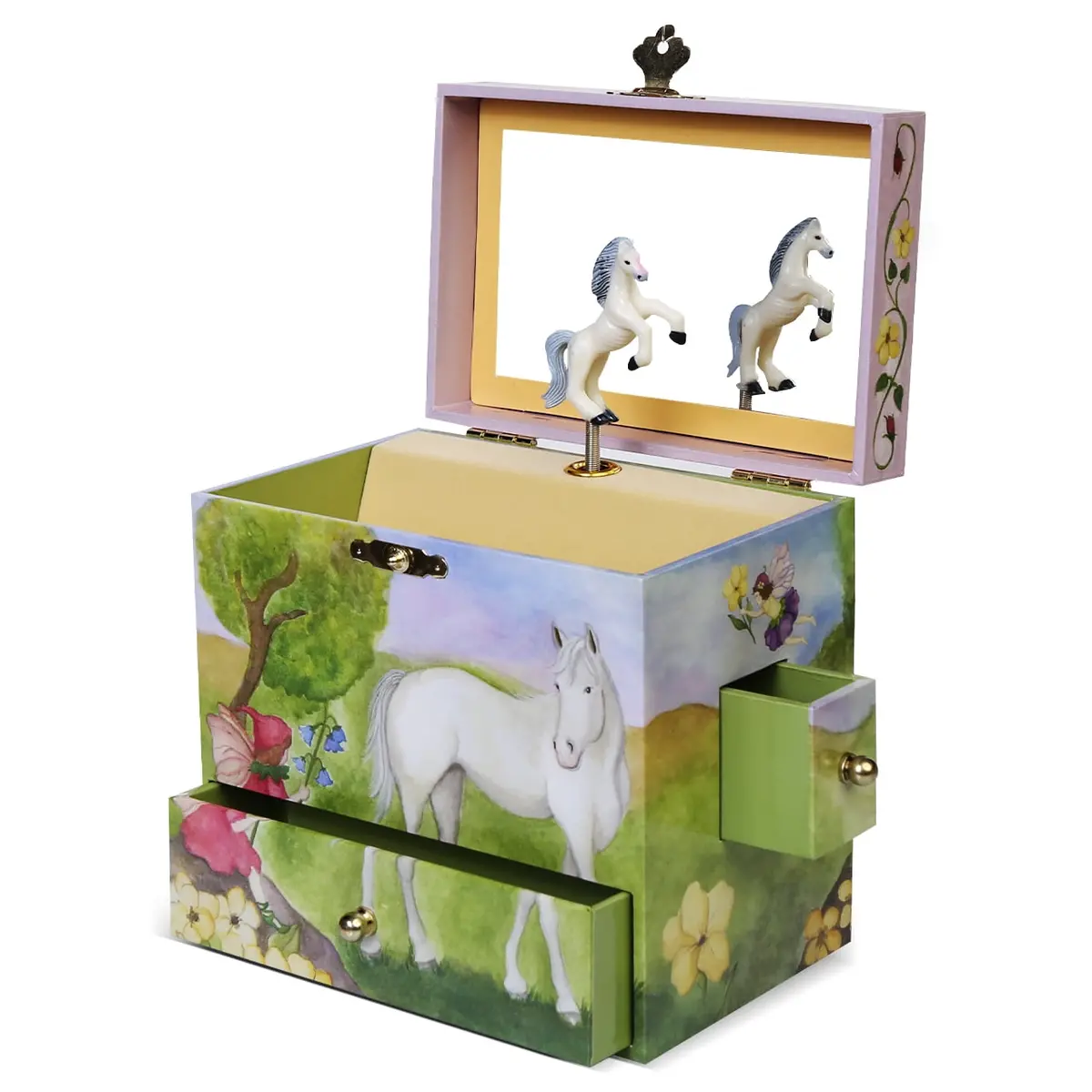 Enchantmints Horse Fairy Musical Jewelry Box For Girls 1