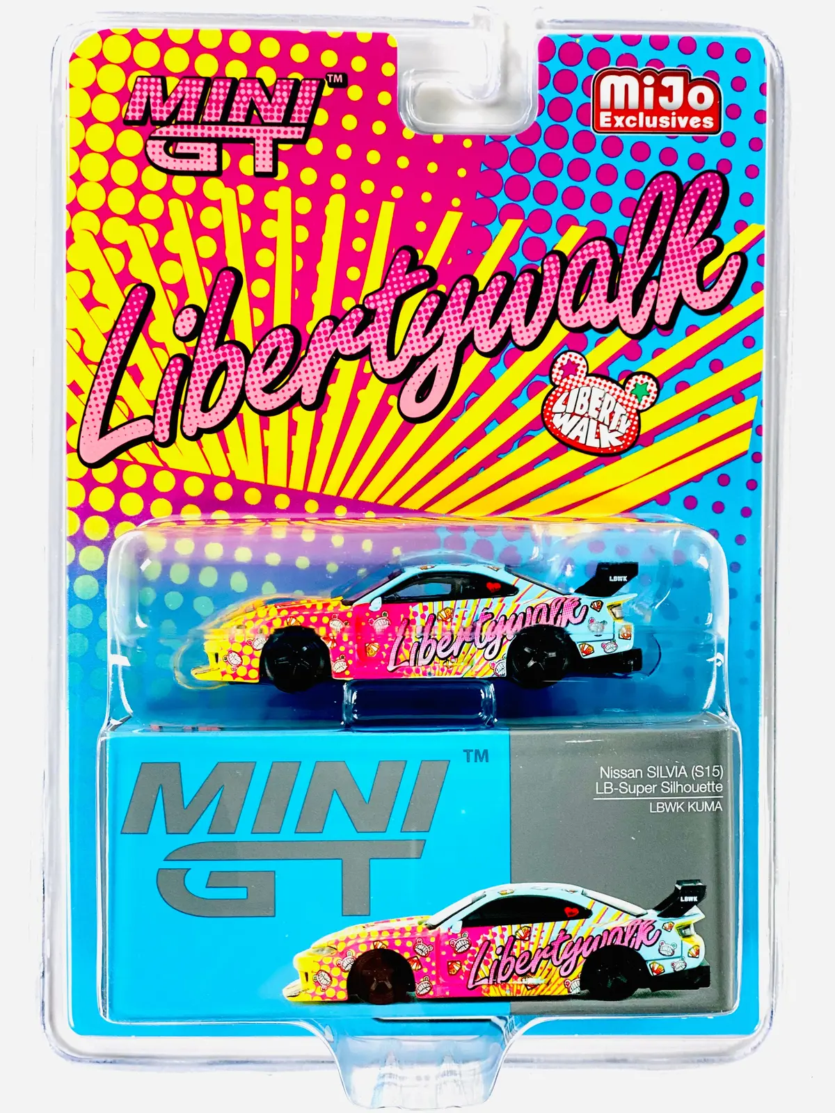 Mini Gt Mijo Exclusive Nissan Lb-Super Silhouette S15 Silvia Lb Kuma #743 1