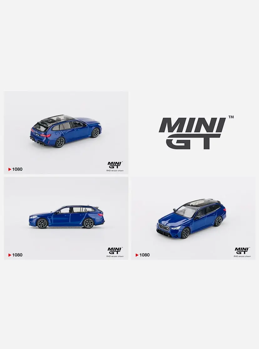 Mini Gt Mijo Exclusive Bmw M5 Touring (G99) Marina Bay Blue Metallic #1080 1
