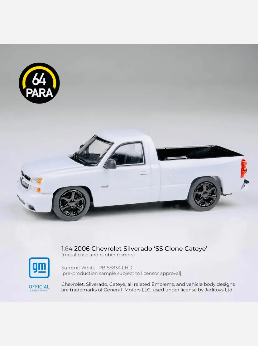 Para64 Factory Sealed 2006 Chevrolet Silverado Single Cab Truck Summit White 1