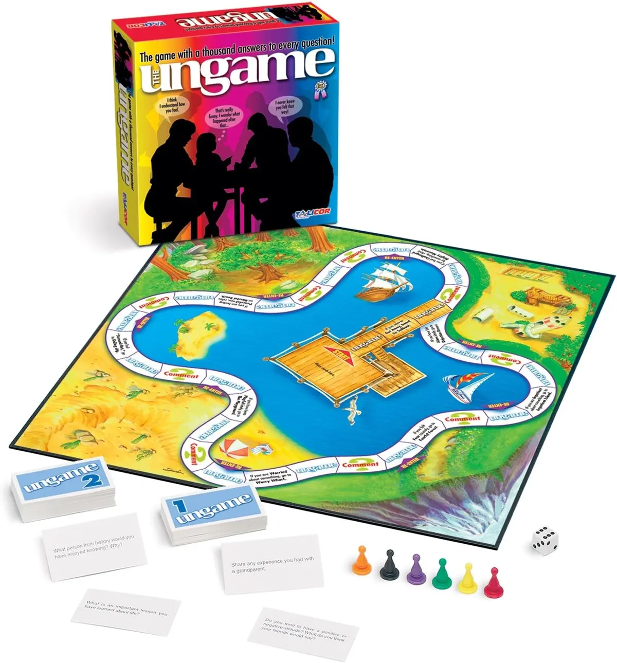 The Ungame Family Communication Board Game 1