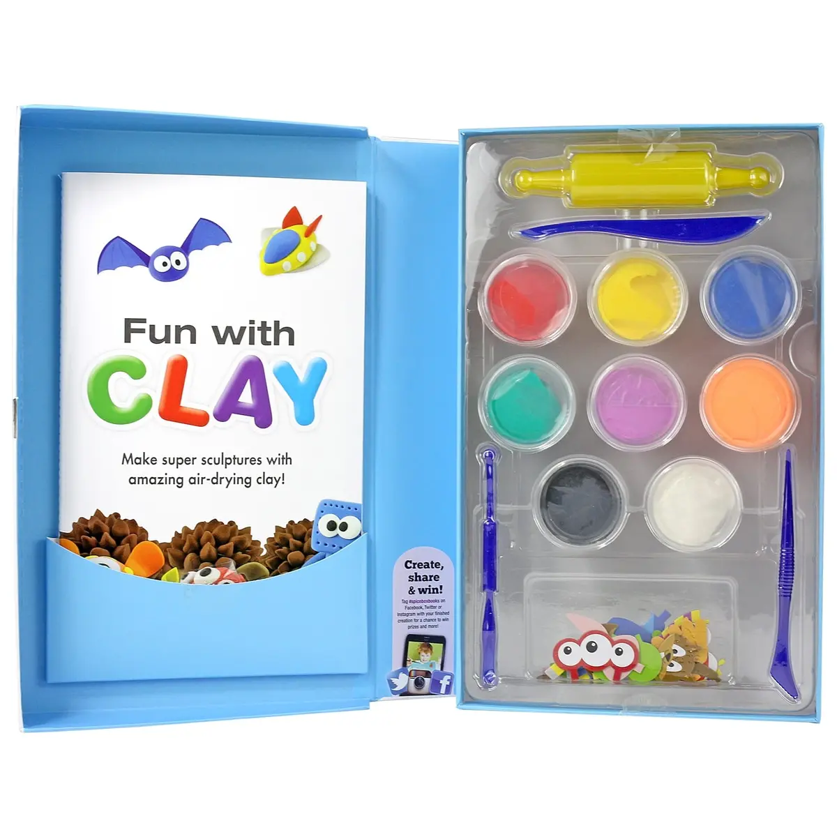 Spicebox Ultimate Sculpting Fun With Clay Creativity Kit 1