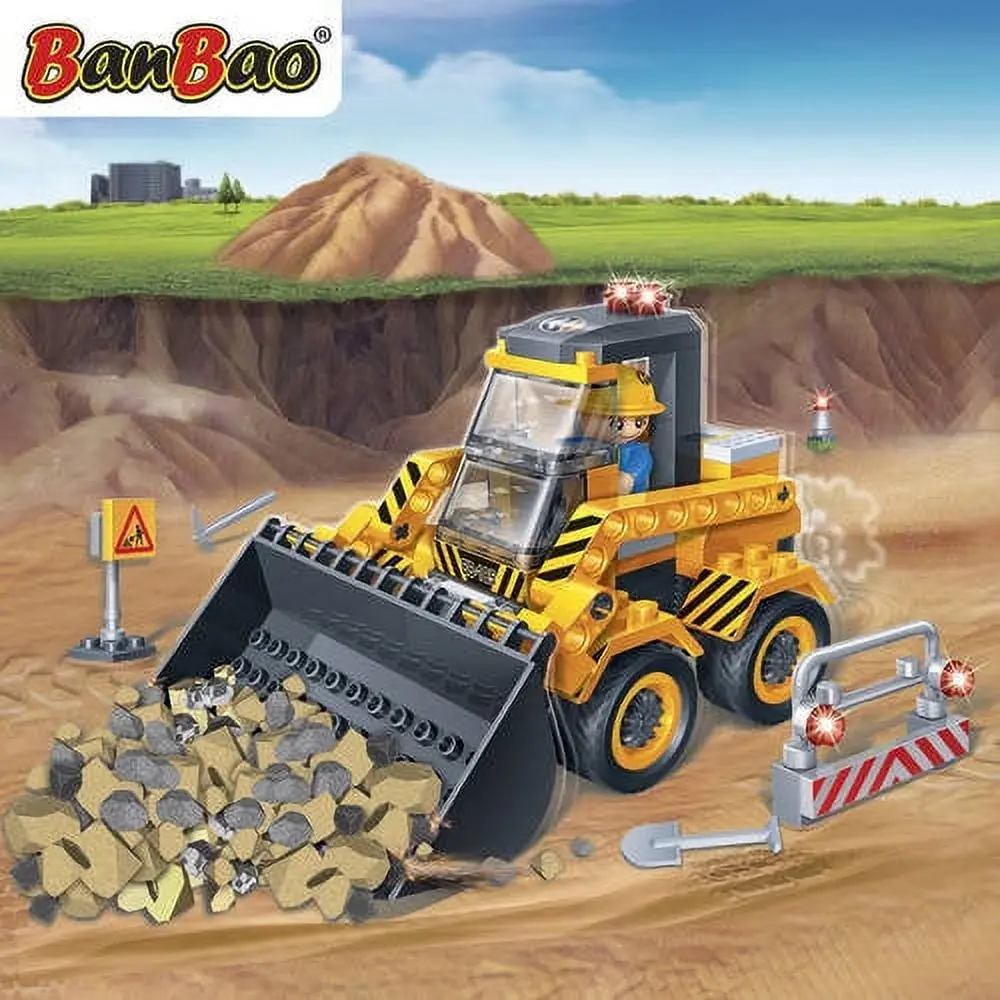 Banbao Mini Excavator 103 Piece Building Block Set 1
