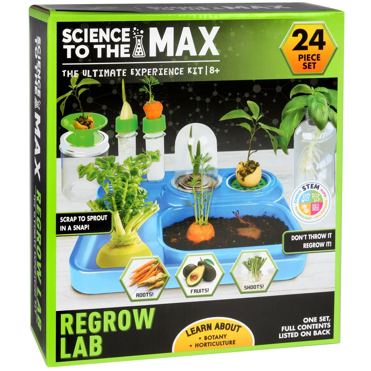 Science To The Max Regrow Science Lab - Sustainable Gardening Kit 1