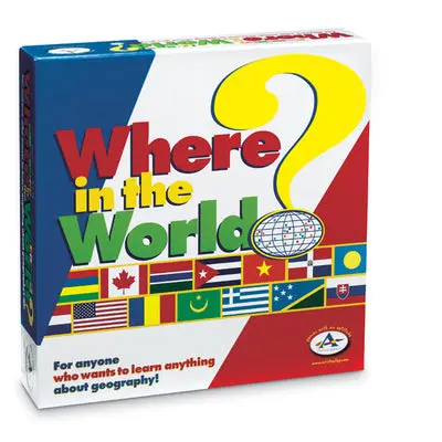 Where In The World Updated Edition Geography Board Game 1
