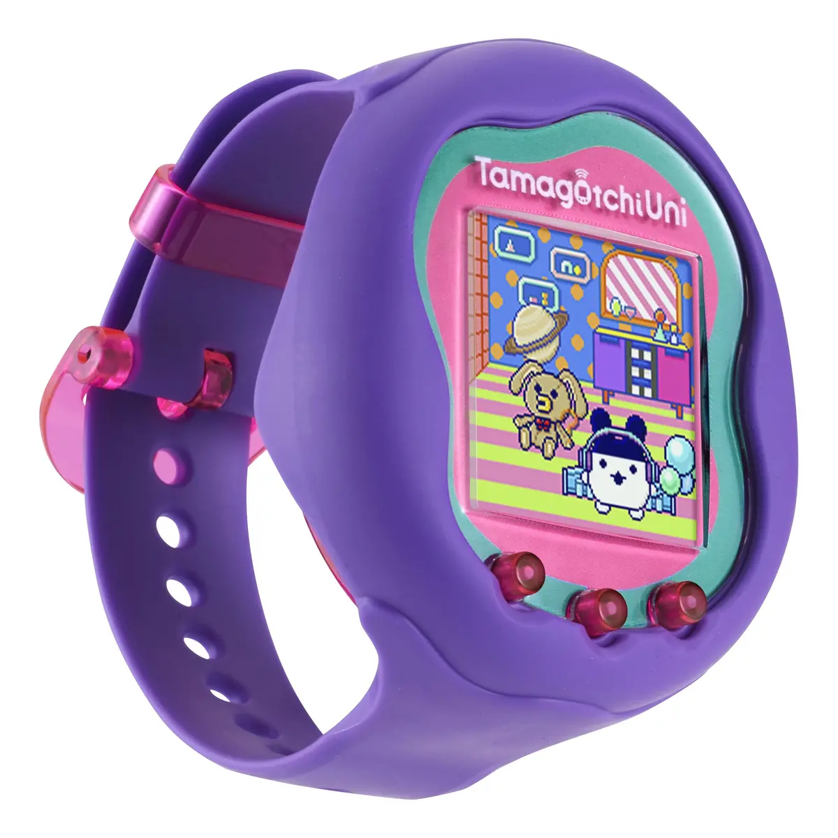 Tamagotchi Uni Interactive Virtual Pet - Trendy Purple 1