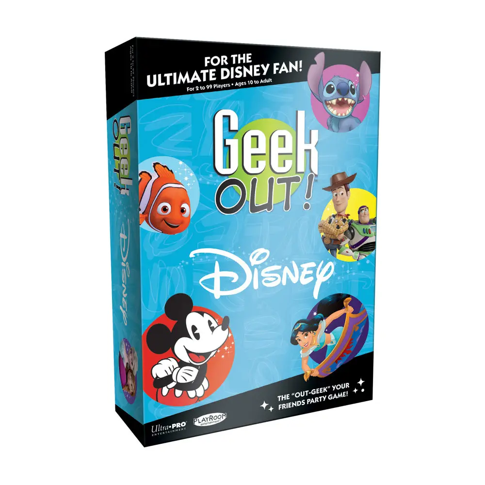 Disney Geek Out! Trivia Board Game 1