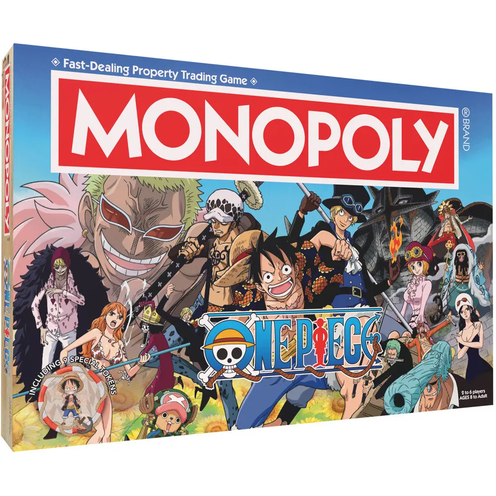 Monopoly One Piece Dressrosa Edition - Collectible Board Game, Ages 8+ 1