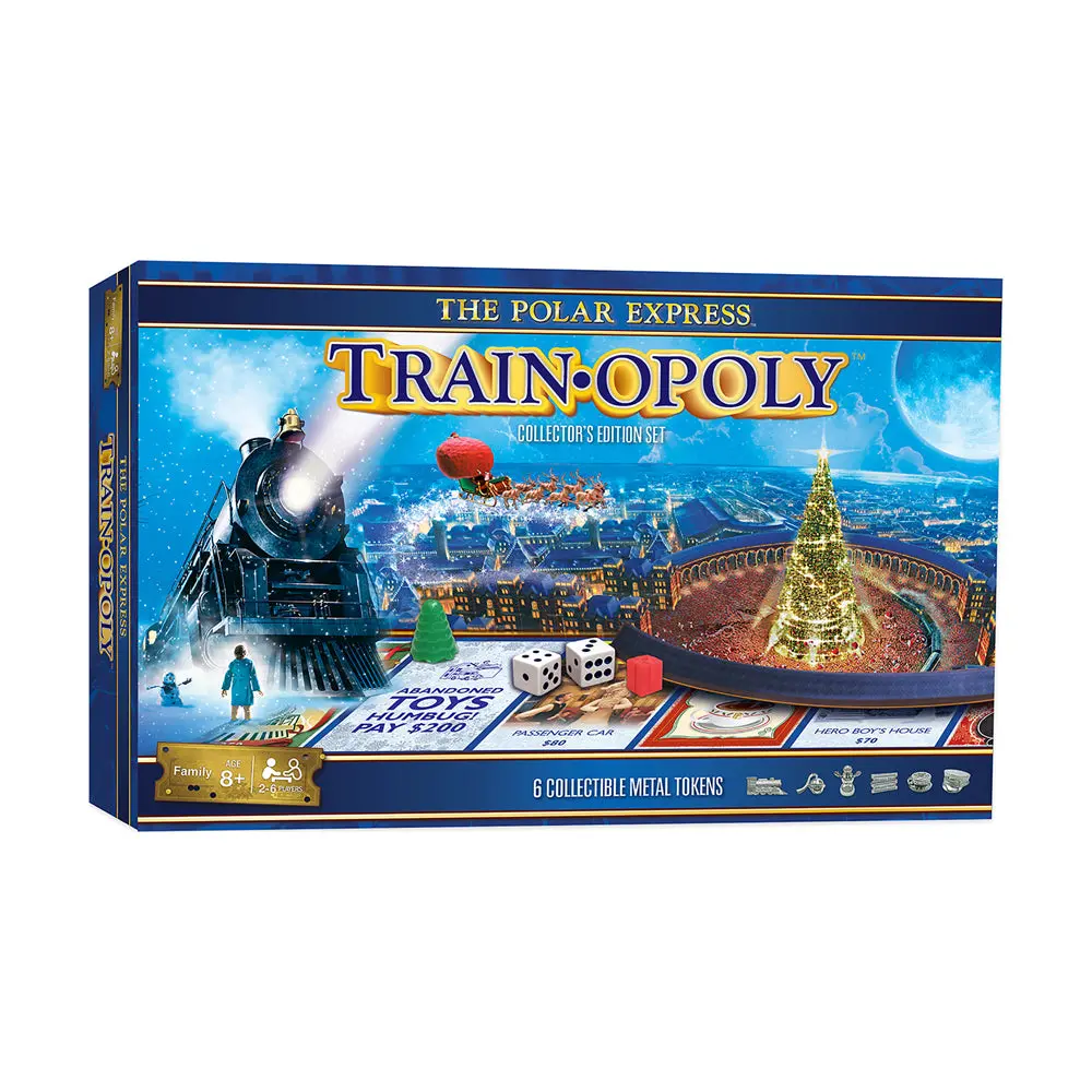 The Polar Express Train-Opoly Collector's Edition Board Game 1