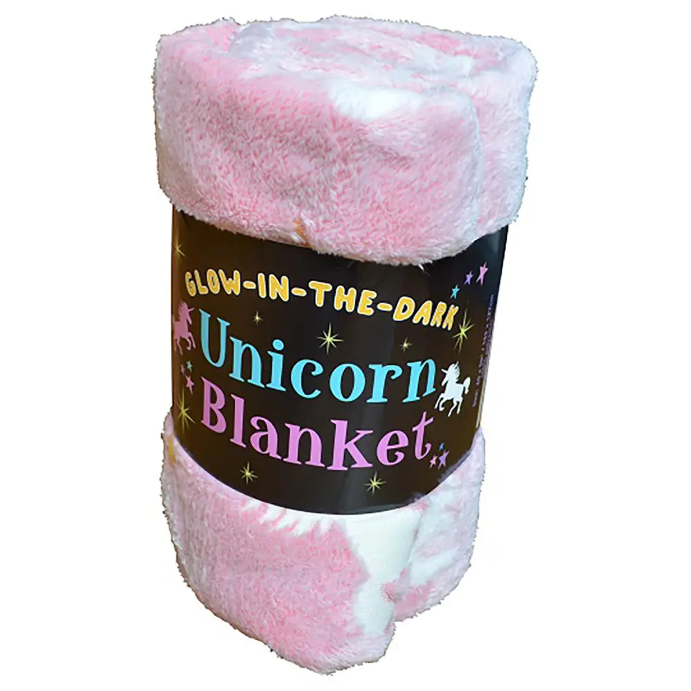 Buddy & Barney Majestic Glow-In-The-Dark Unicorn Blanket 1