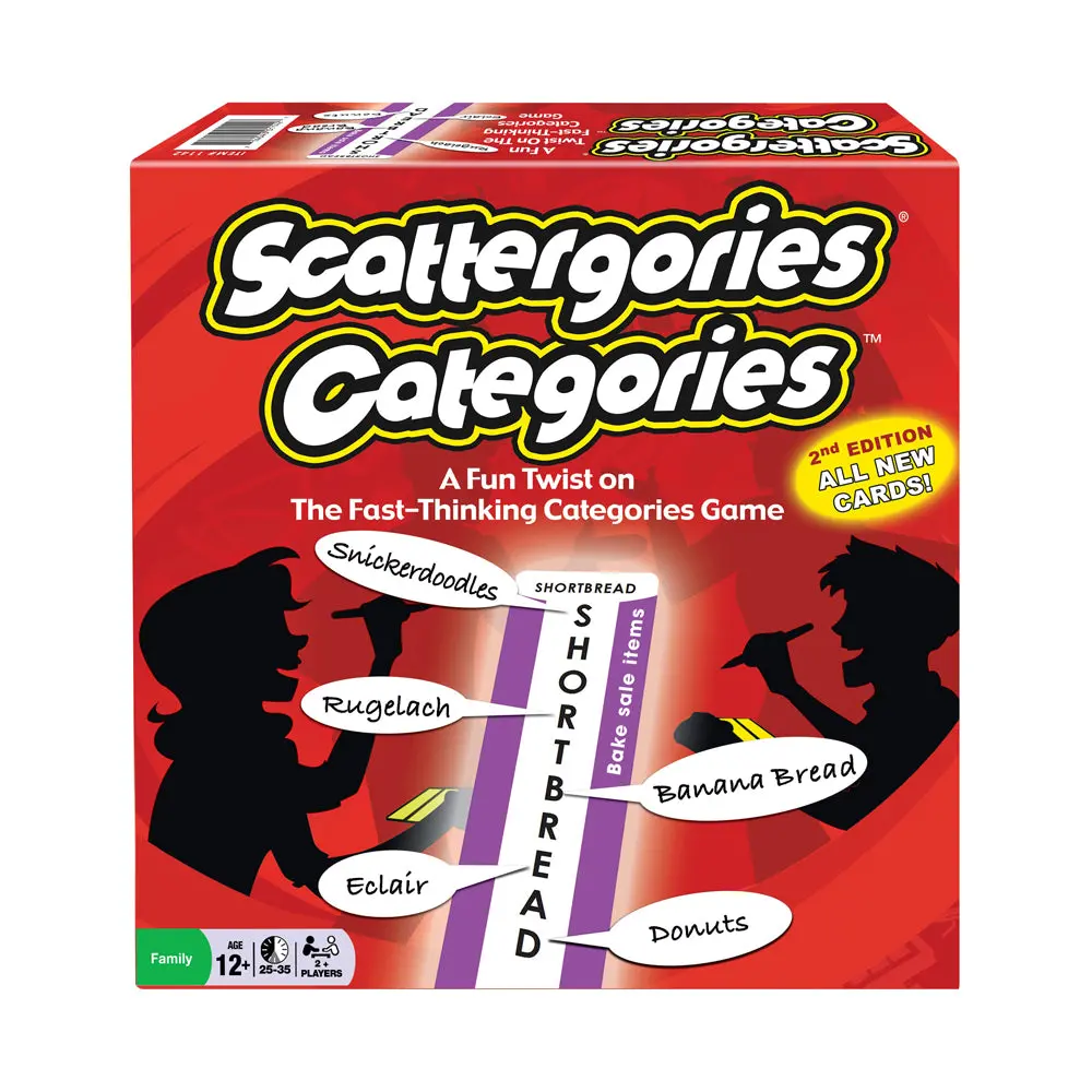 Scattergories Categories - Creative Word Challenge Board Game 1