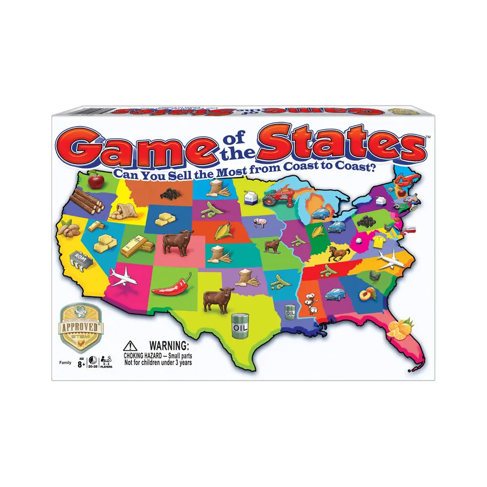Game Of The States Educational Board Game 1
