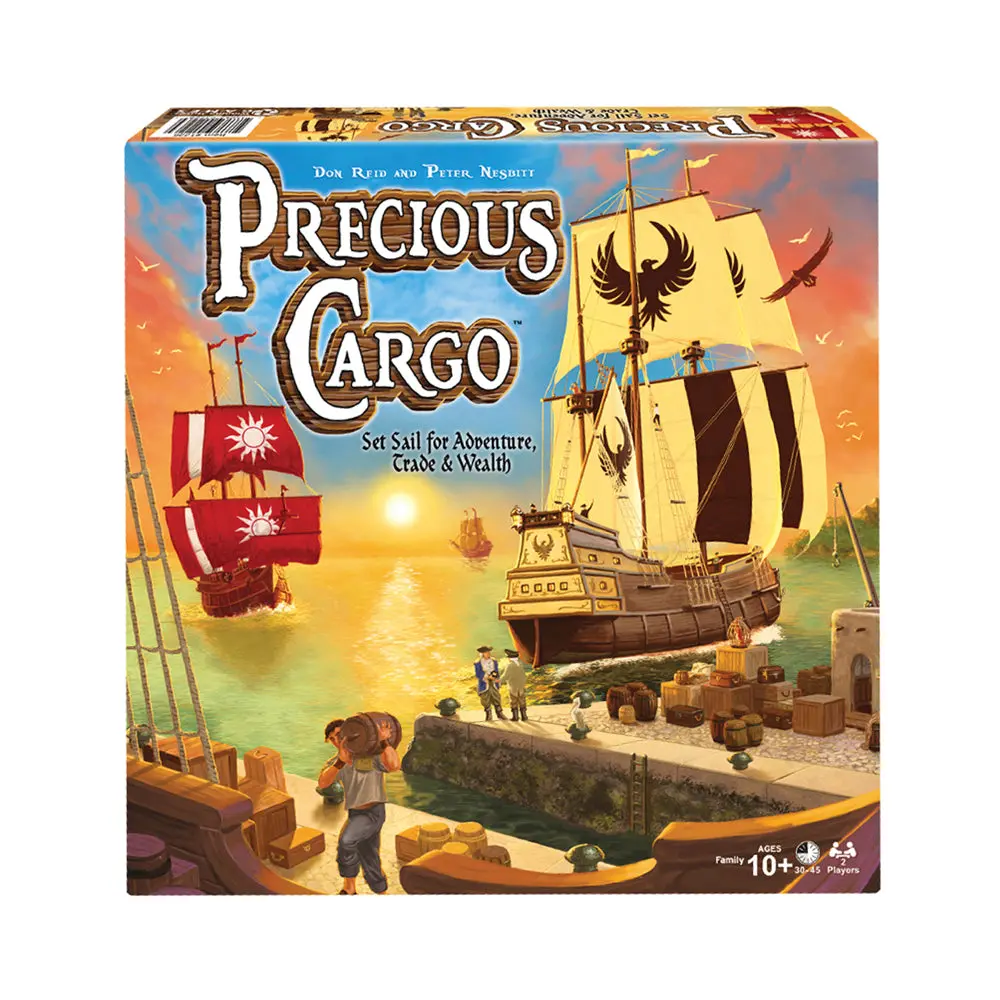 Precious Cargo Strategic Maritime Board Game By Winning Moves 1