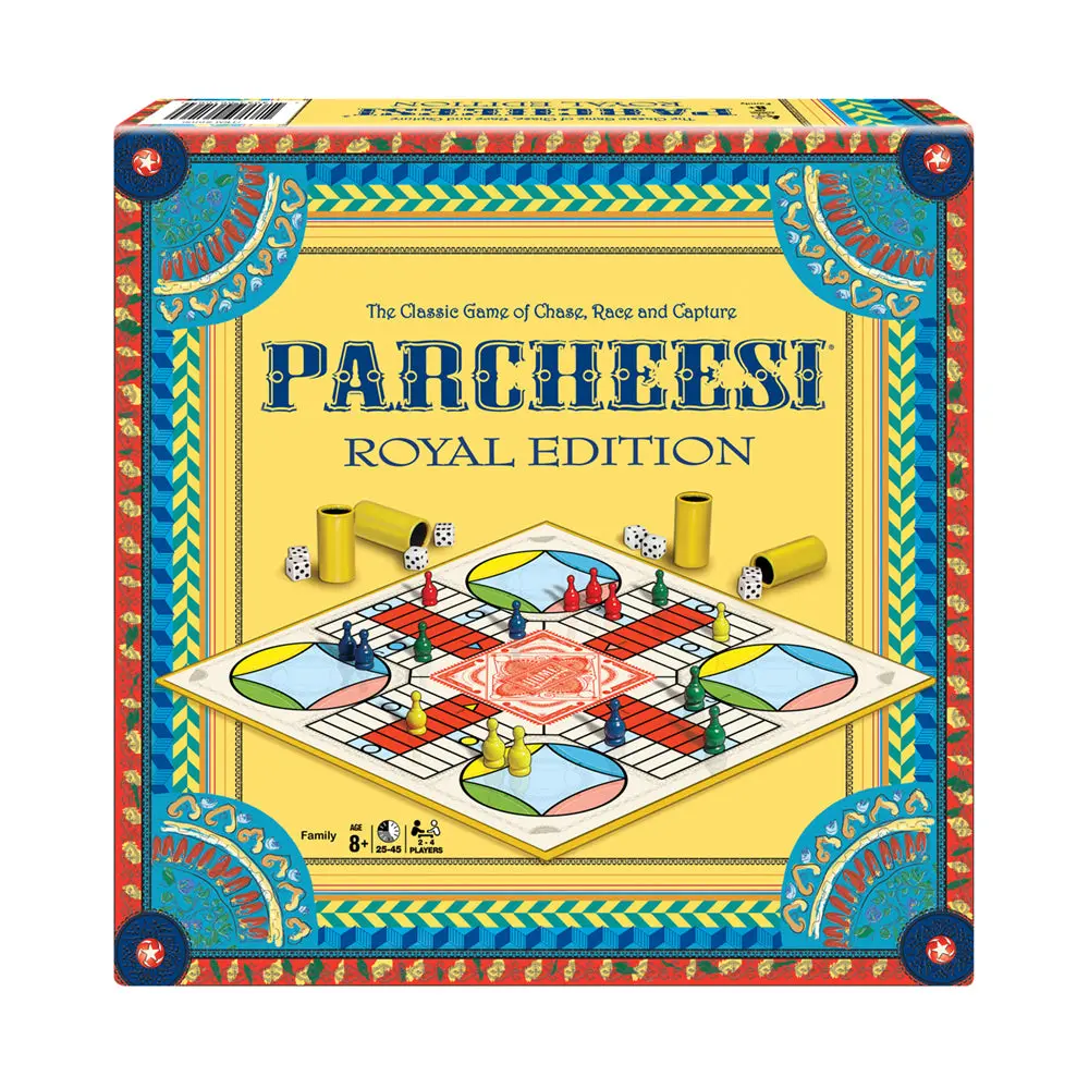 Parcheesi Royal Edition Classic Strategy Board Game 1