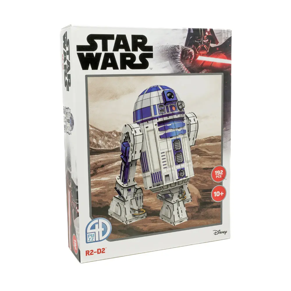 4D Cityscape Star Wars R2d2 192-Piece Paper Model Kit 1