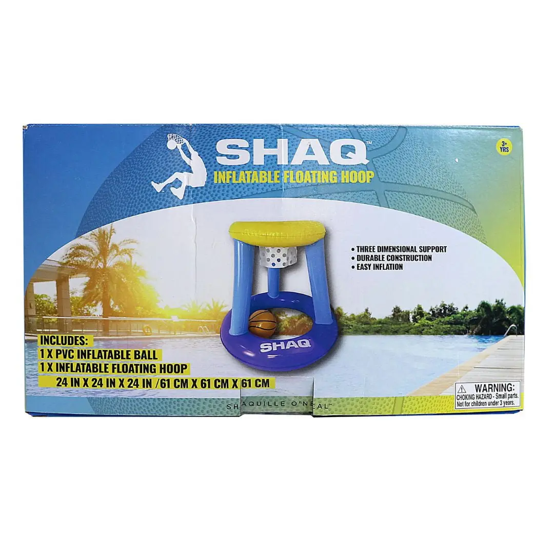 Shaq Splash Master Inflatable Pool Basketball Hoop 1