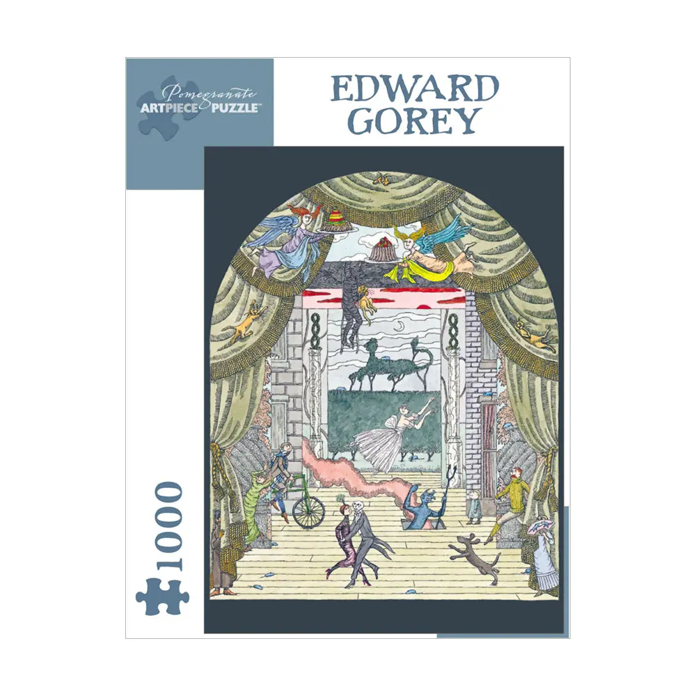 Pomegranate Edward Gorey 'Untitled' Jigsaw Puzzle - 1000 Pc 1