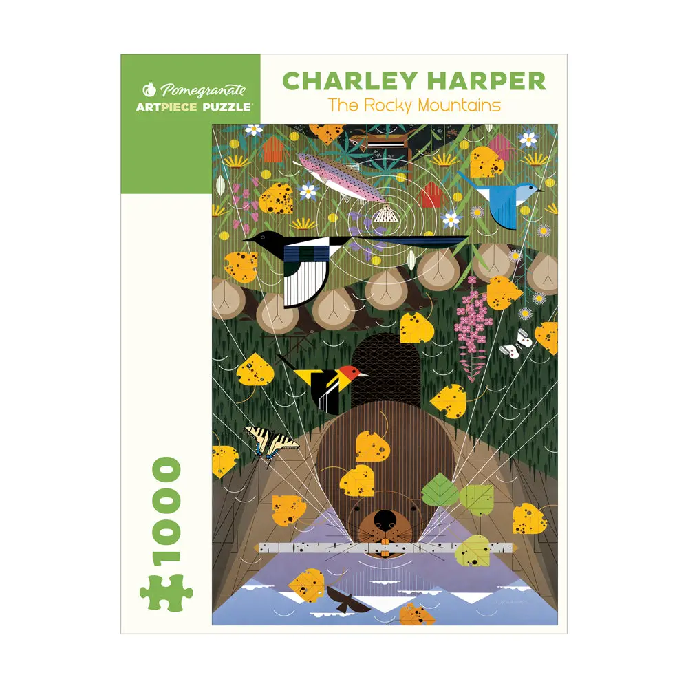 Charley Harper Rocky Mountains 1000-Piece Jigsaw Puzzle 1