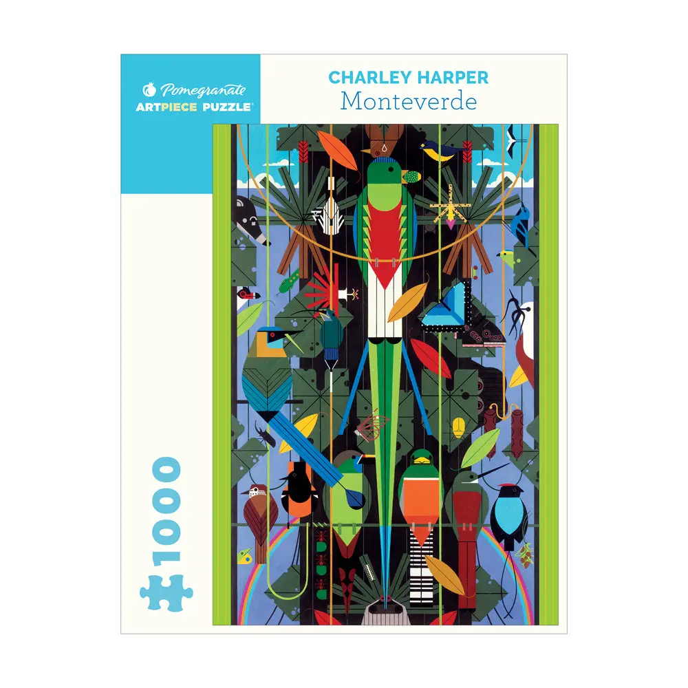 Charley Harper Monteverde 1000-Piece Jigsaw Puzzle 1