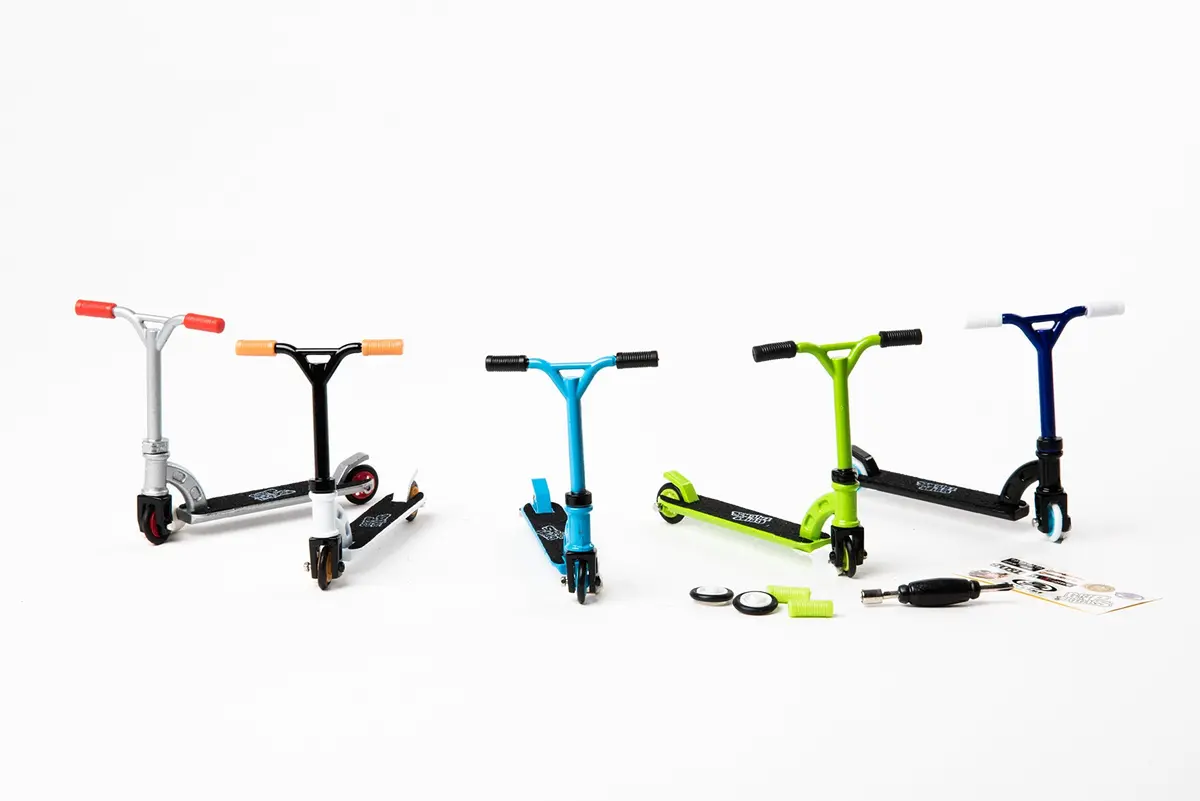 Grip & Tricks Mini Pro Finger Scooter Set With Customizable Features 1