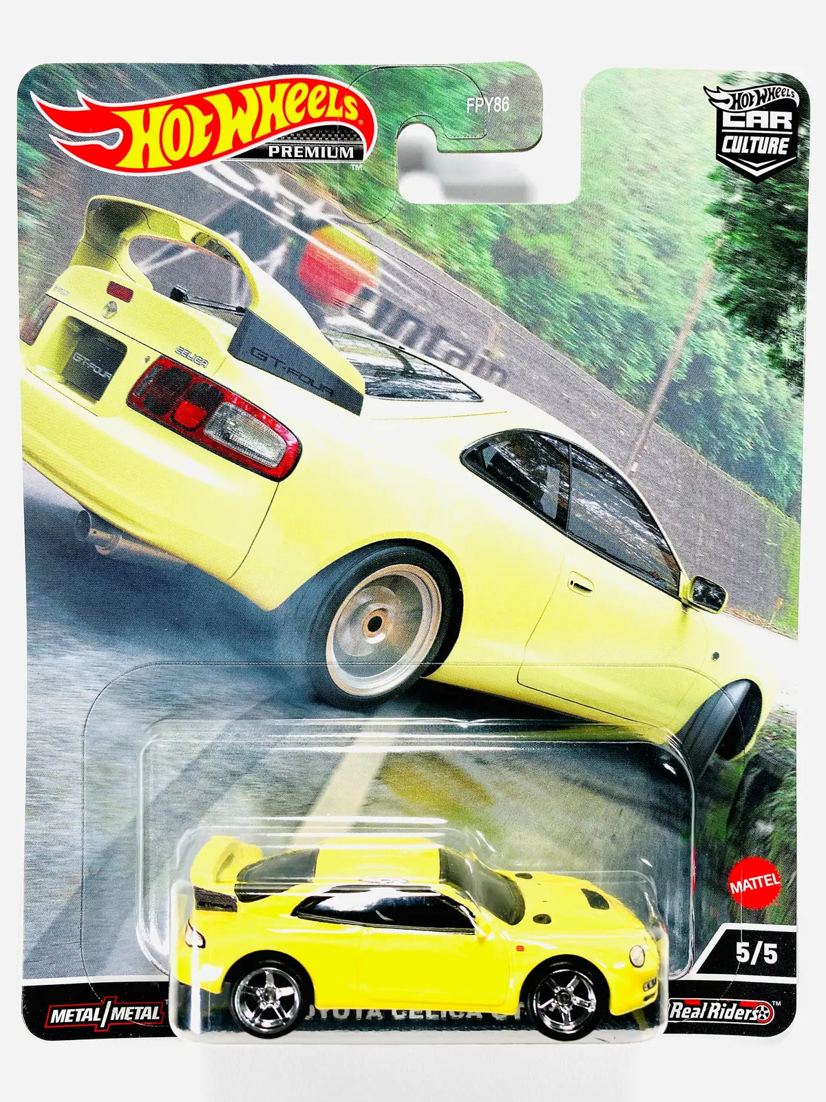 Hot Wheels 2022 Car Culture Mountain Drifters '95 Toyota Celica Gt-Four 1