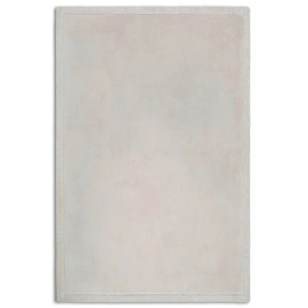 Hakuna Matte: Plush Coral Velvet Baby Playmat - Soft Grey 1