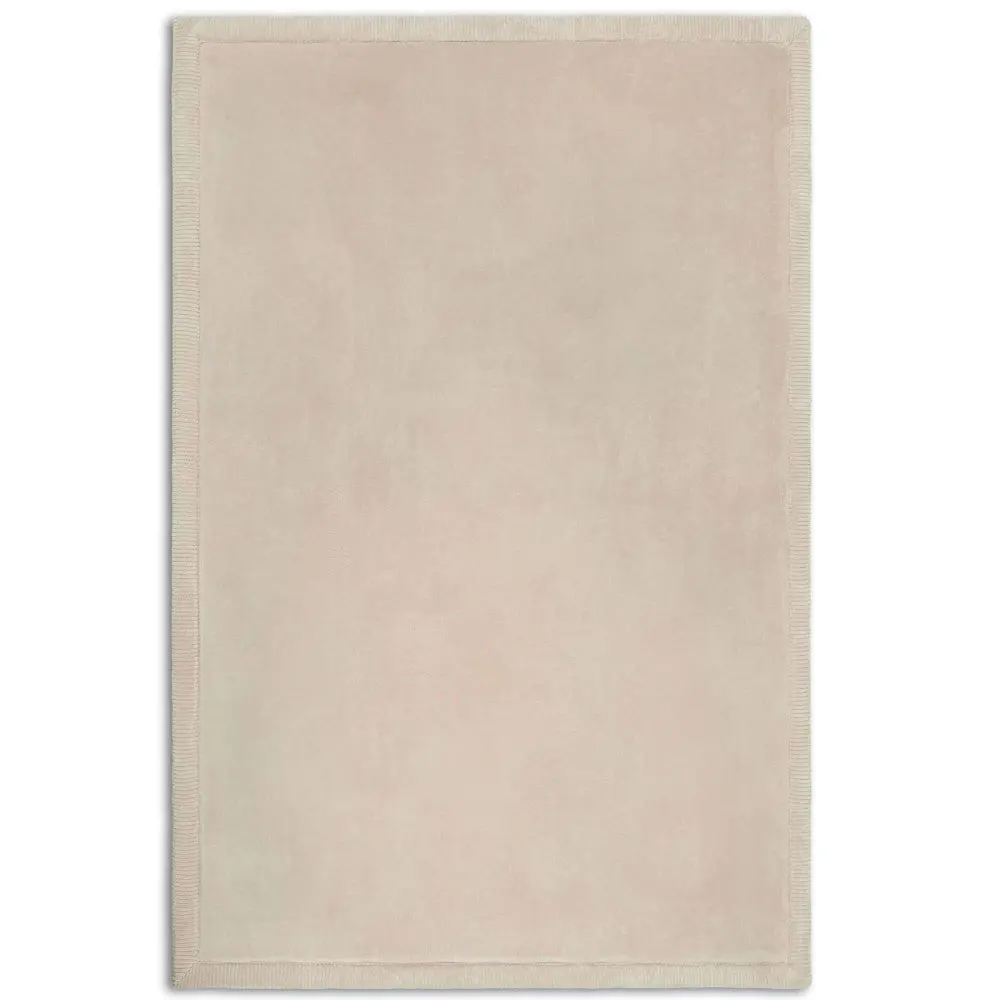 Hakuna Matte Coral Velvet Baby Playmat - Beige Soft Memory Foam Nursery Rug 60X80" 1