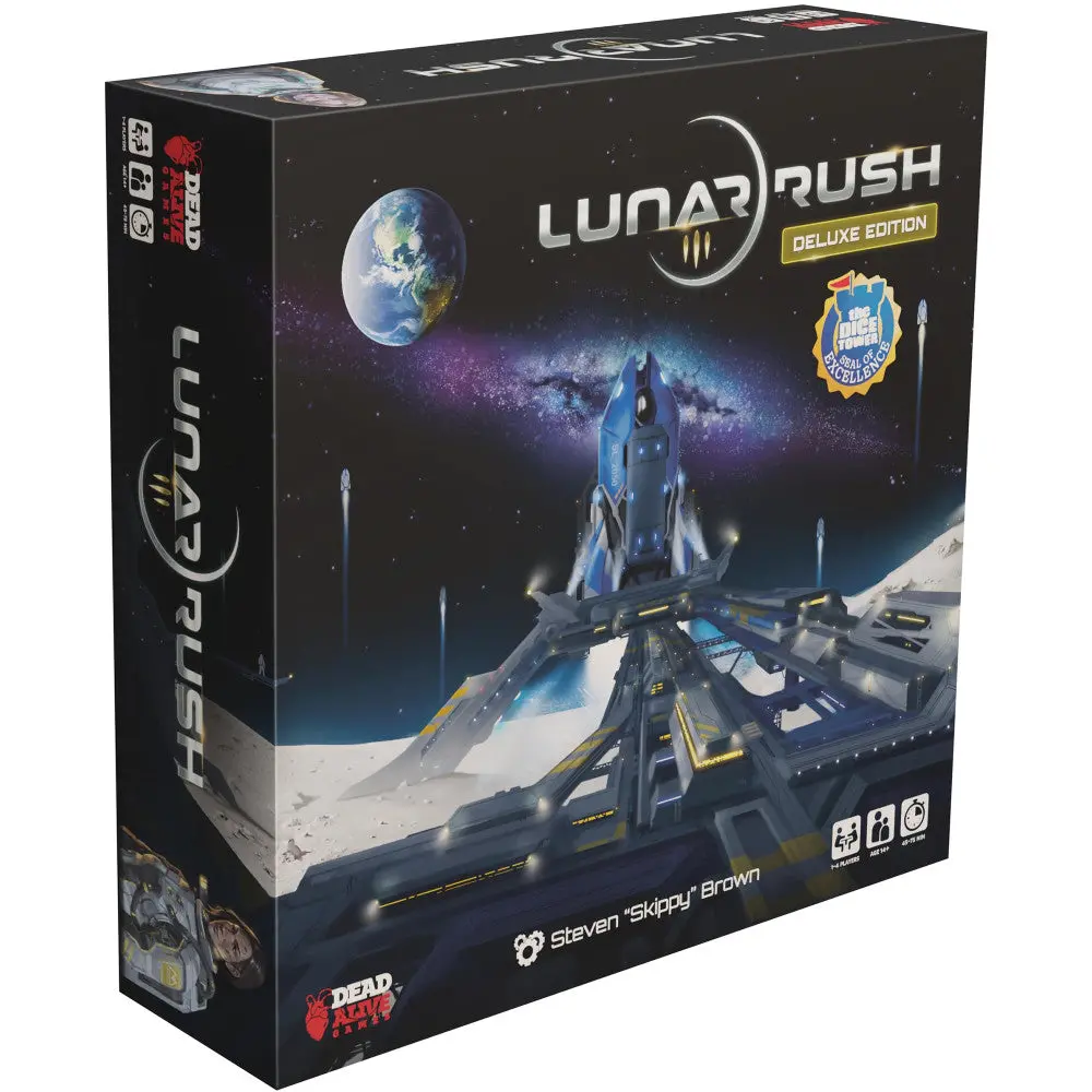 Lunar Rush Deluxe Edition Strategic Board Game For Ages 14+ By Dead Alive Games 1