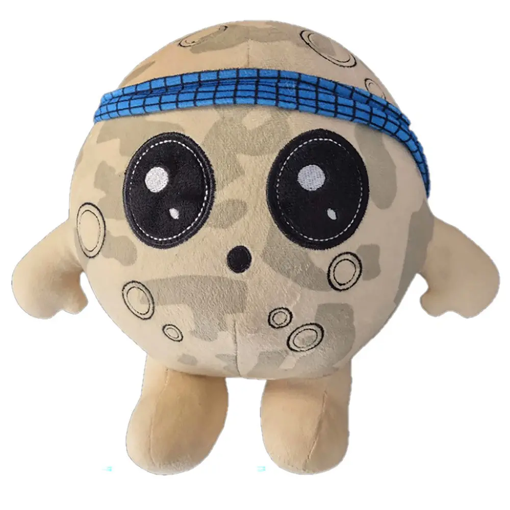 Dead Alive Games Lunar Rush 9 Inch Moon Plushie - Moonie With Medium Firm Stuffing 1