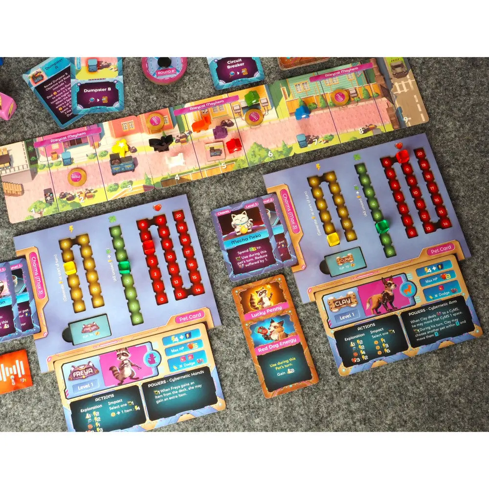 Cyber Pet Quest Adventure Cooperative Board Game For Ages 8+ 1