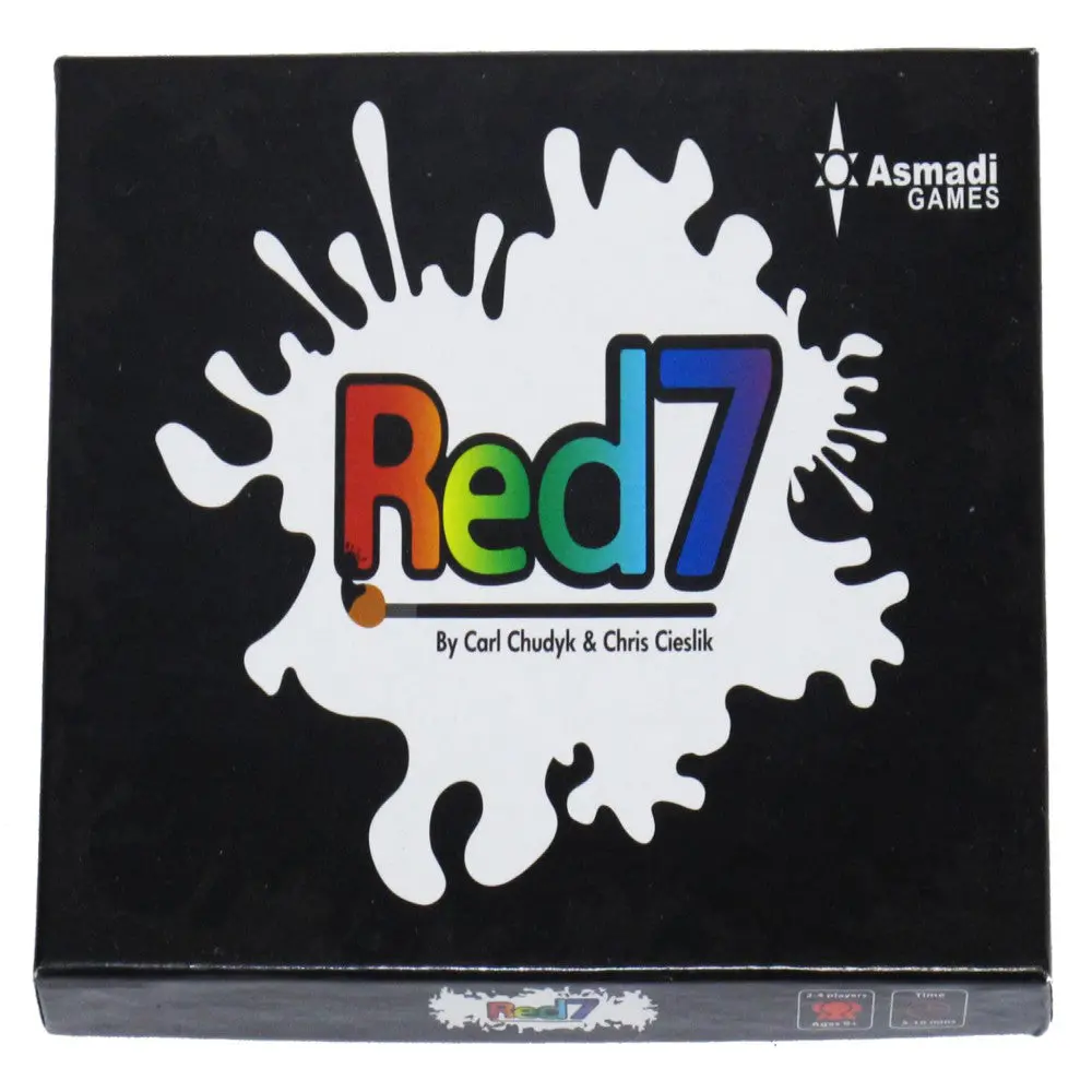 Red7 Card Game By Asmadi Games - Color-Blind Friendly Strategy Game 1
