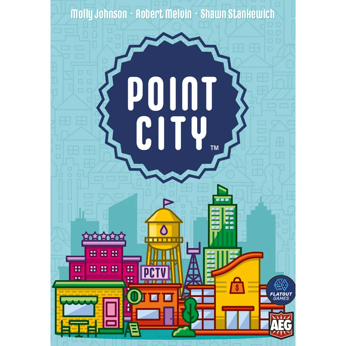 Point City - Aeg Family Card Drafting And City Building Game 1