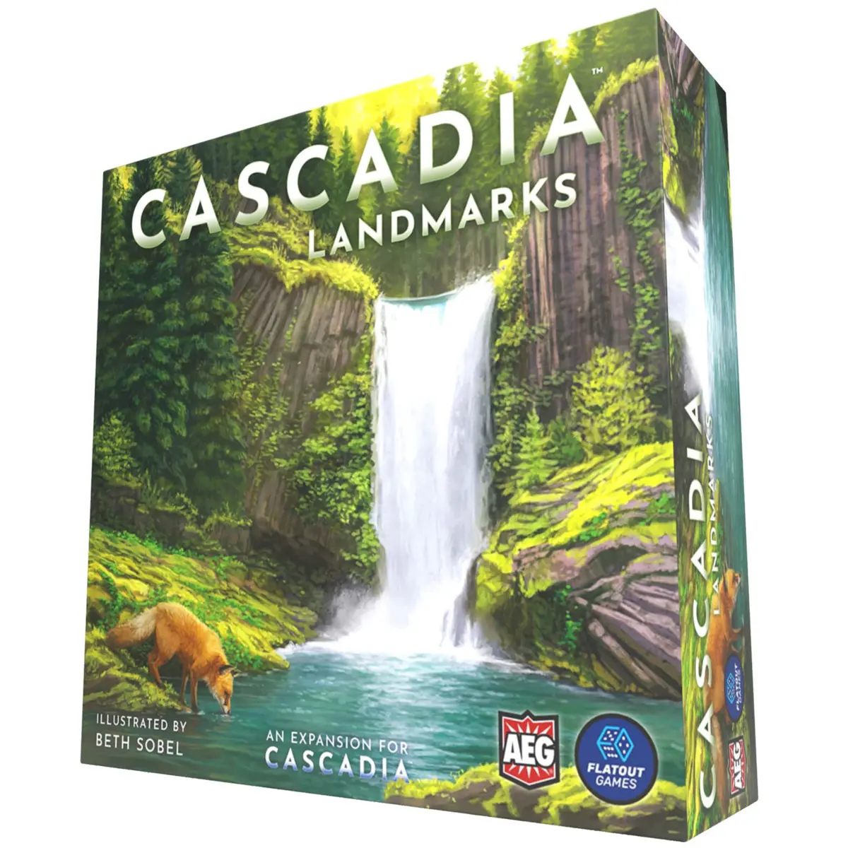 Cascadia Landmarks Expansion Board Game - Puzzle & Tile Placement 1