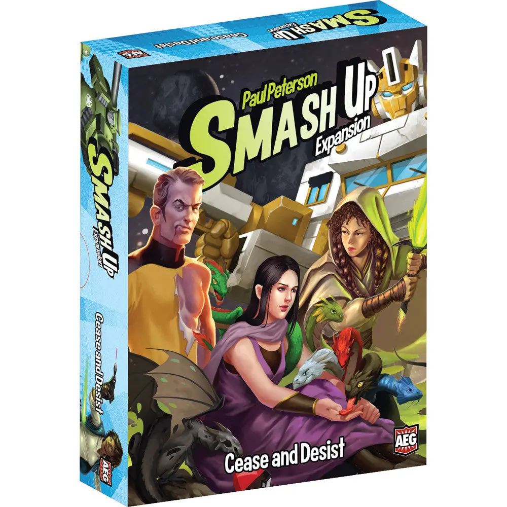 Smash Up: Cease & Desist Standalone Expansion Board Game 1