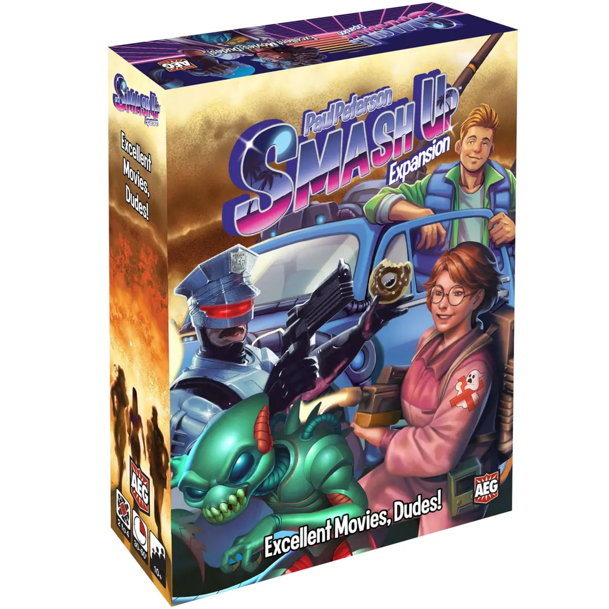 Smash Up: Excellent Movies, Dudes! Expansion Deck Game 1