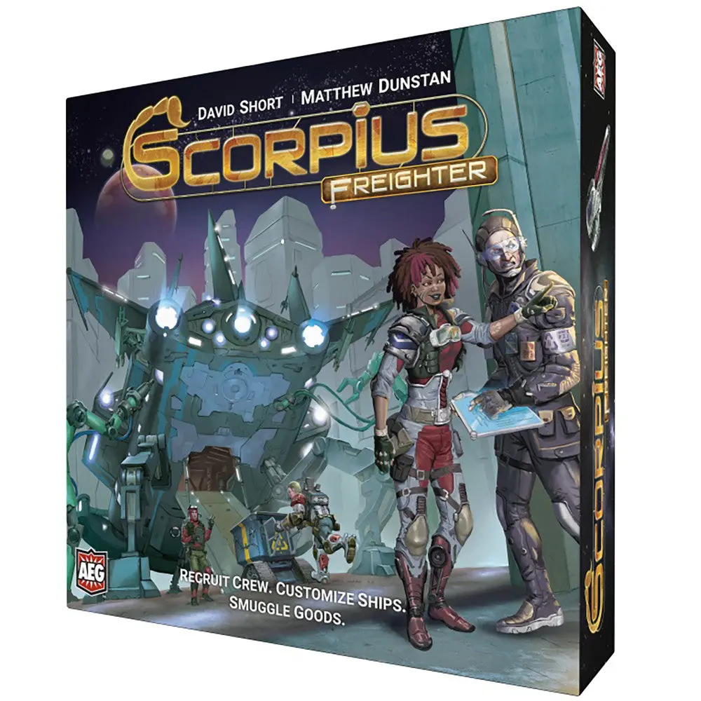 Scorpius Freighter Sci-Fi Tile Placement Strategy Game 1