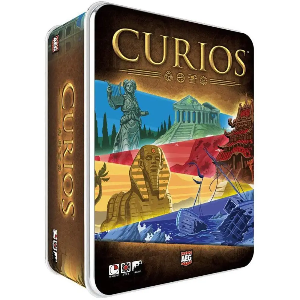 Curios Archaeologist Worker Placement Board Game By Aeg, Ages 14+ 1