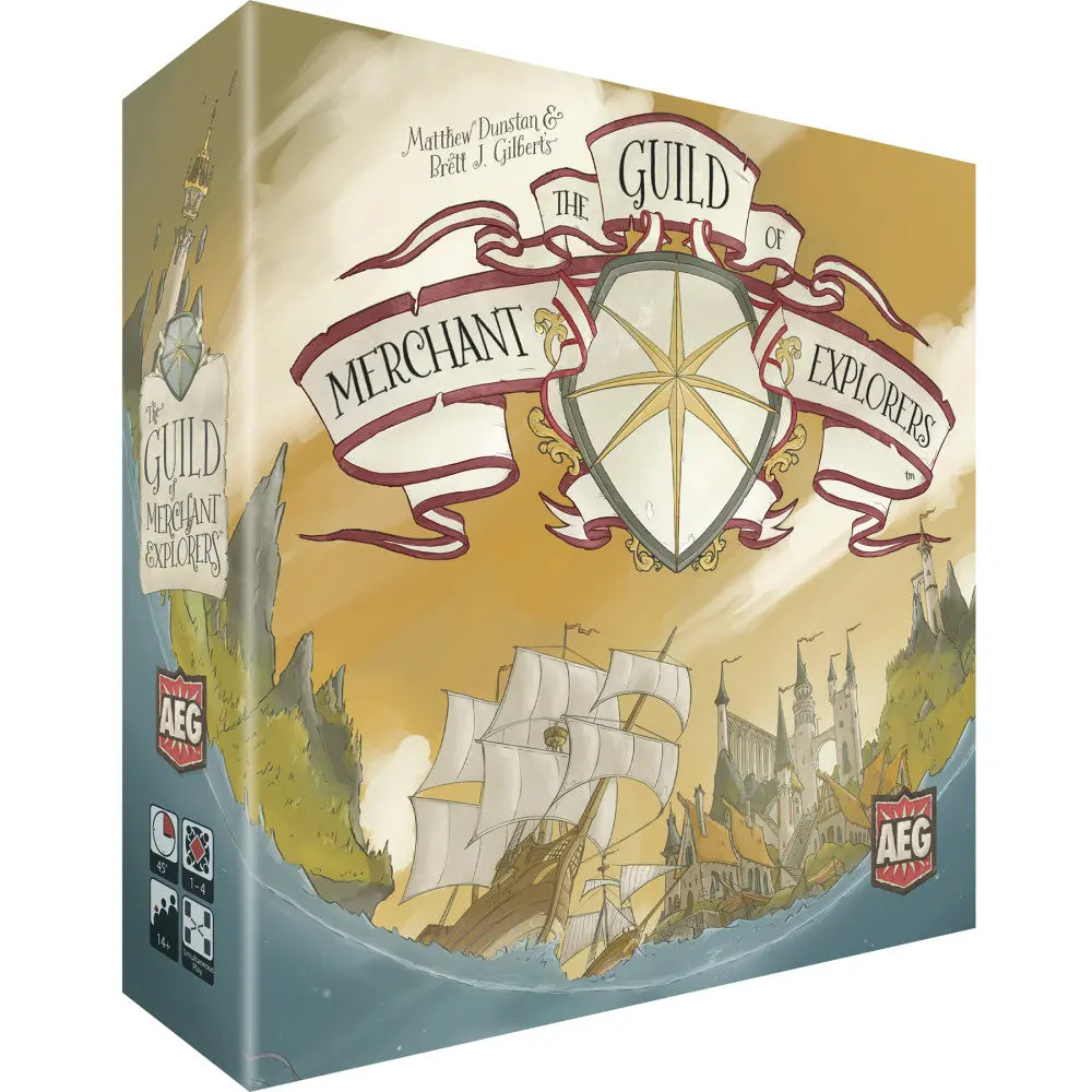 Aeg: The Guild Of Merchant Explorers Adventure Strategy Board Game 1