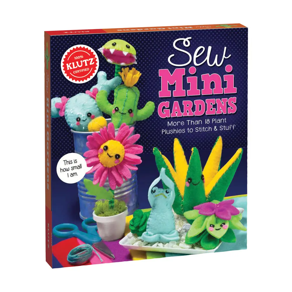 Klutz Sew Mini Gardens Felt Crafting Kit 1