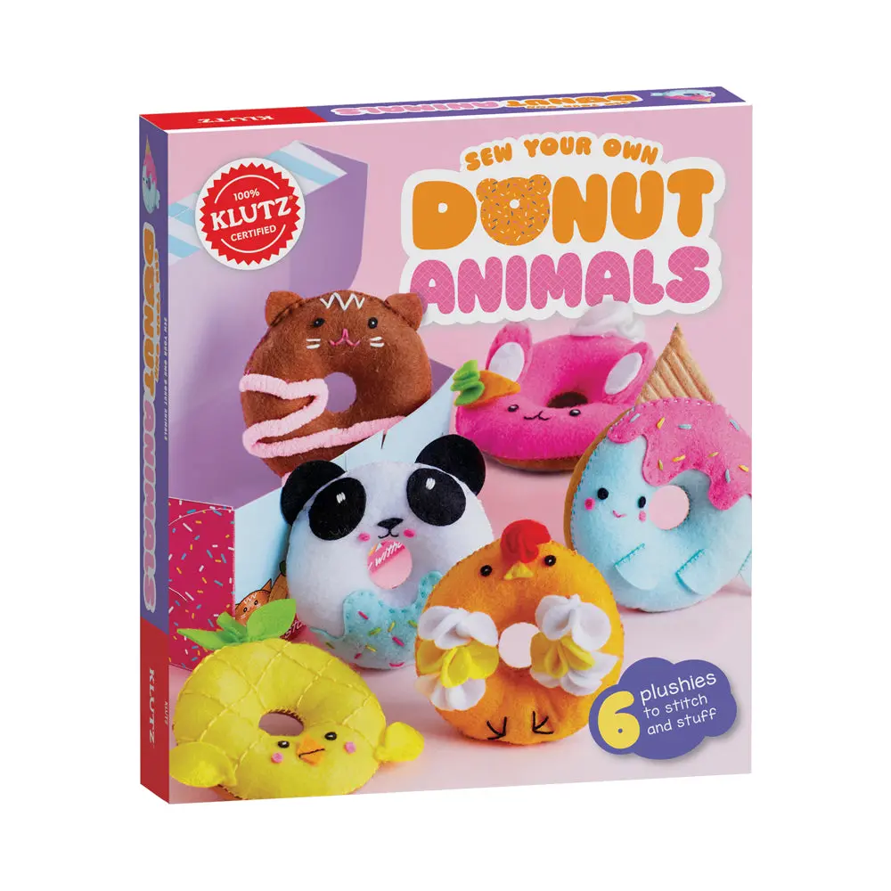 Klutz Sew Your Own Donut Animals Craft Kit 1