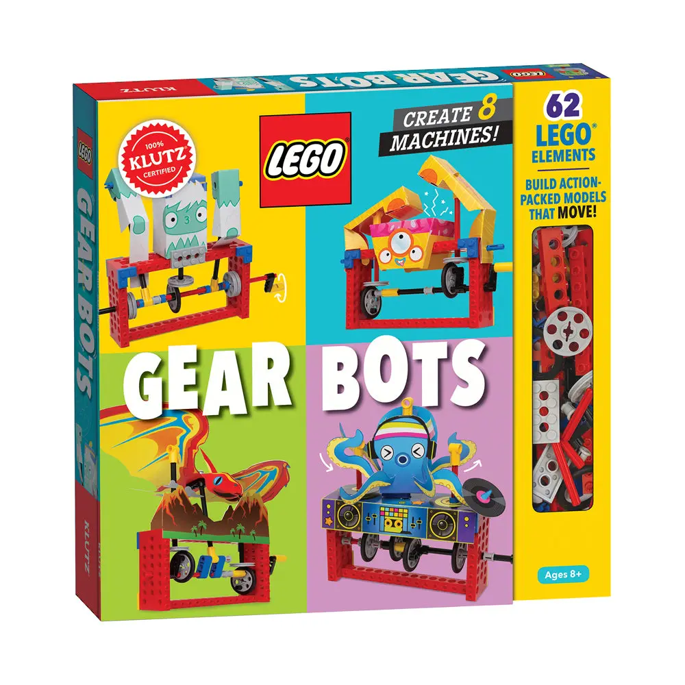 Klutz Lego Gear Bots Creative Stem Activity Set 1