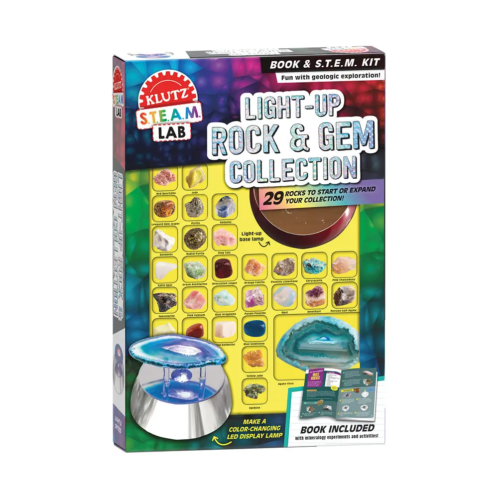 Klutz Light-Up Rock & Gem Collection Science Kit 1